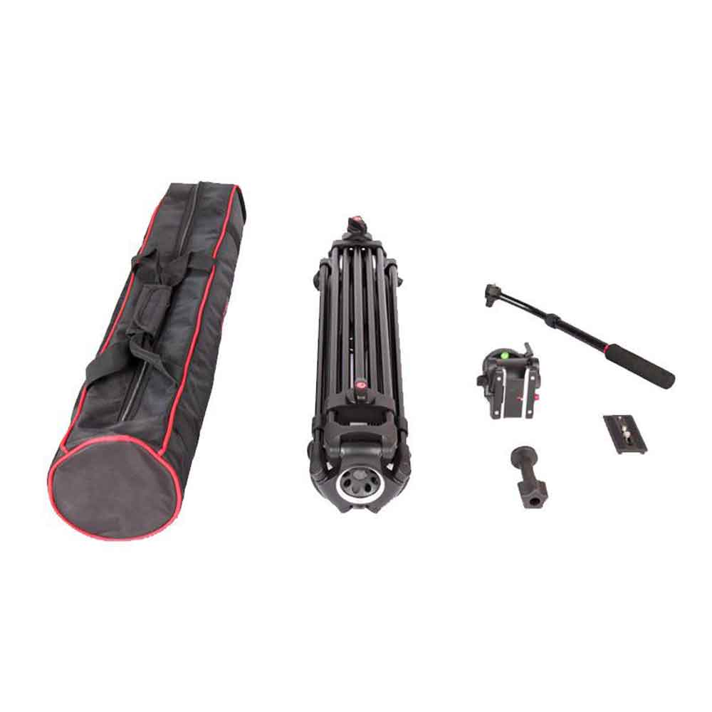 PDX PRO 0508B Professional Video Tripod - Image 2