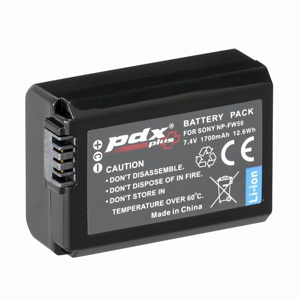 PDX Battery for Sony NP-FW50